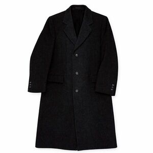 Men’s Wool Black Winter Overcoat [42R]